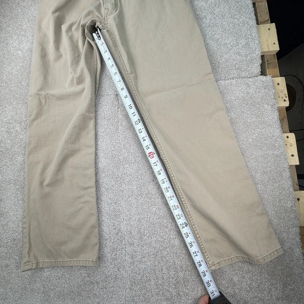 Polo Ralph Lauren Men's 34/30 Khaki Jeans‎ Pants Tan Straight Classic Twill